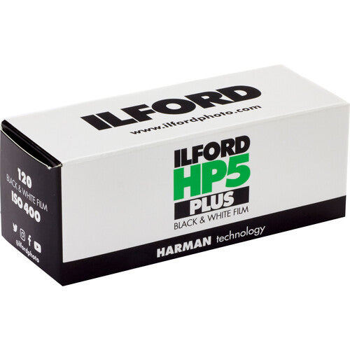 Ilford HP-5 Plus Black and White Film, ISO 400 - 120mm - 1 roll