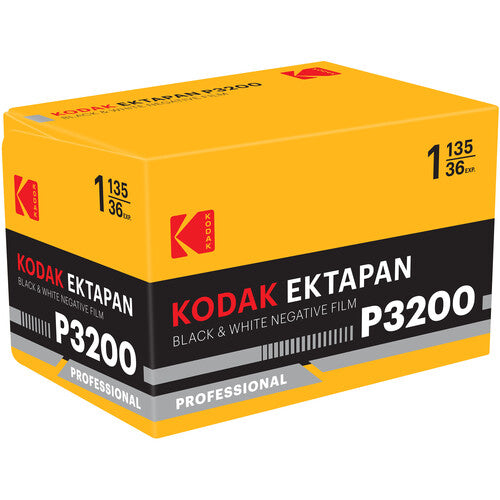 Kodak Ektapan P3200 Black and White Negative Film  - 35mm - 1 Roll
