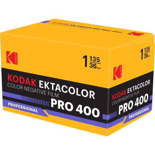 Kodak Ektacolor Pro 400 Color Negative Film - 35mm - 1 roll