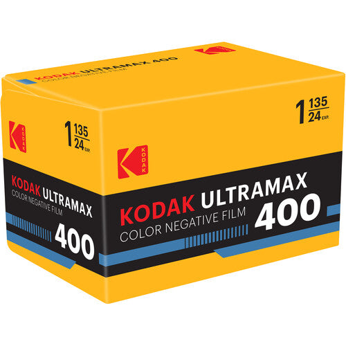 Kodak Ultramax 400 Color Negative Film (ISO 400) -  35mm - 1 roll